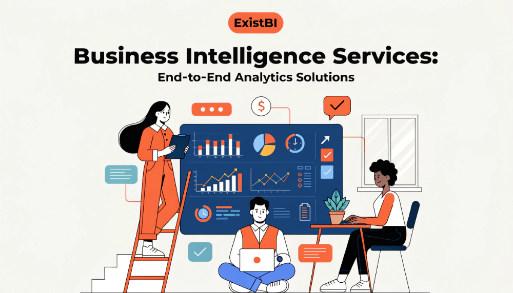 ExistBI Business Intelligence Services: End-to-End Analytics Solutions 2 ExistBI Business Intelligence Services